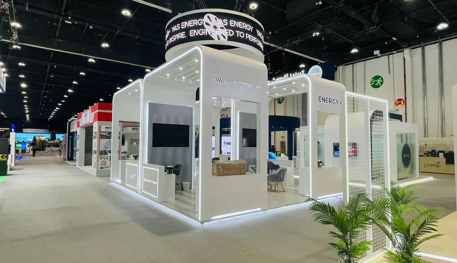 Energy & Gas exhibition stand by DOT Exhibits