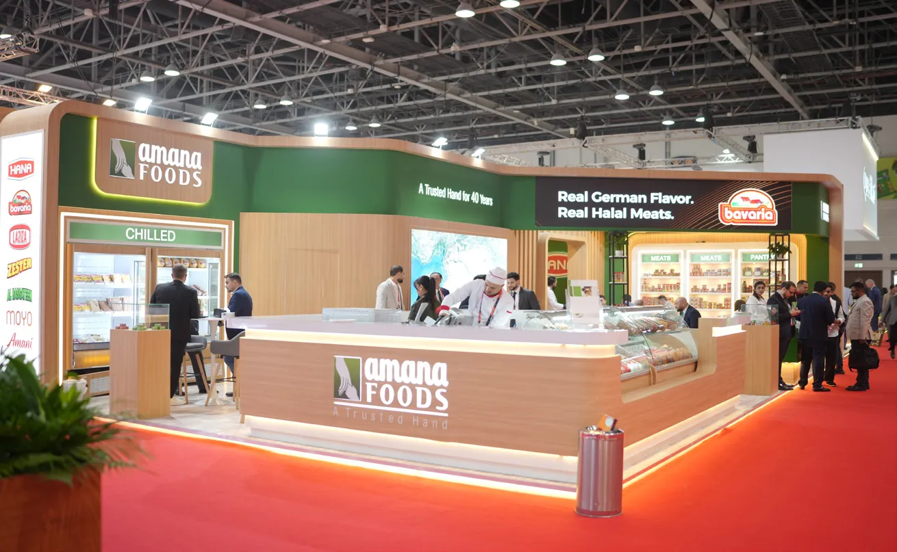 Food & Beverage exhibition stand by DOT Exhibits