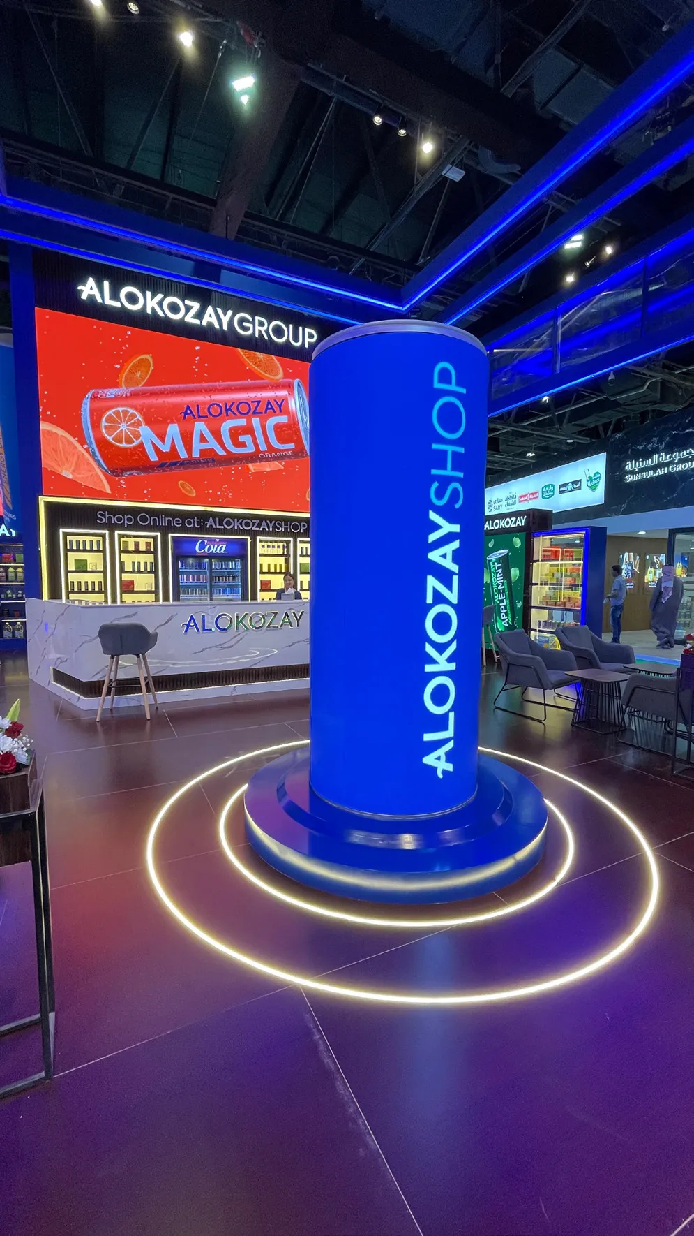 Food & Beverage exhibition stand by DOT Exhibits