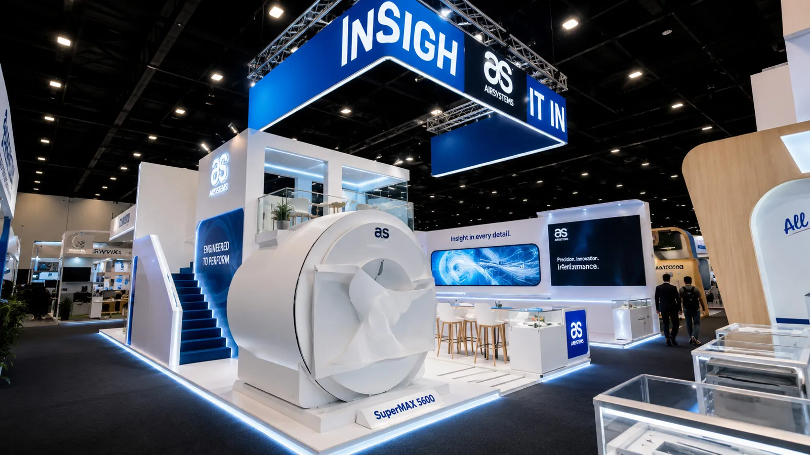 Health & Medical exhibition stand by DOT Exhibits