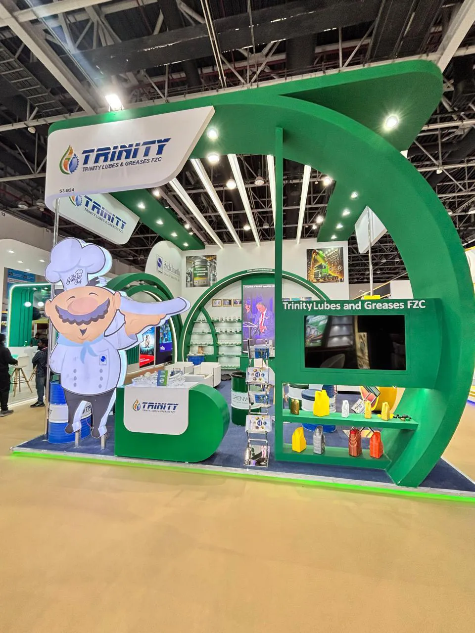 International exhibition stand by DOT Exhibits