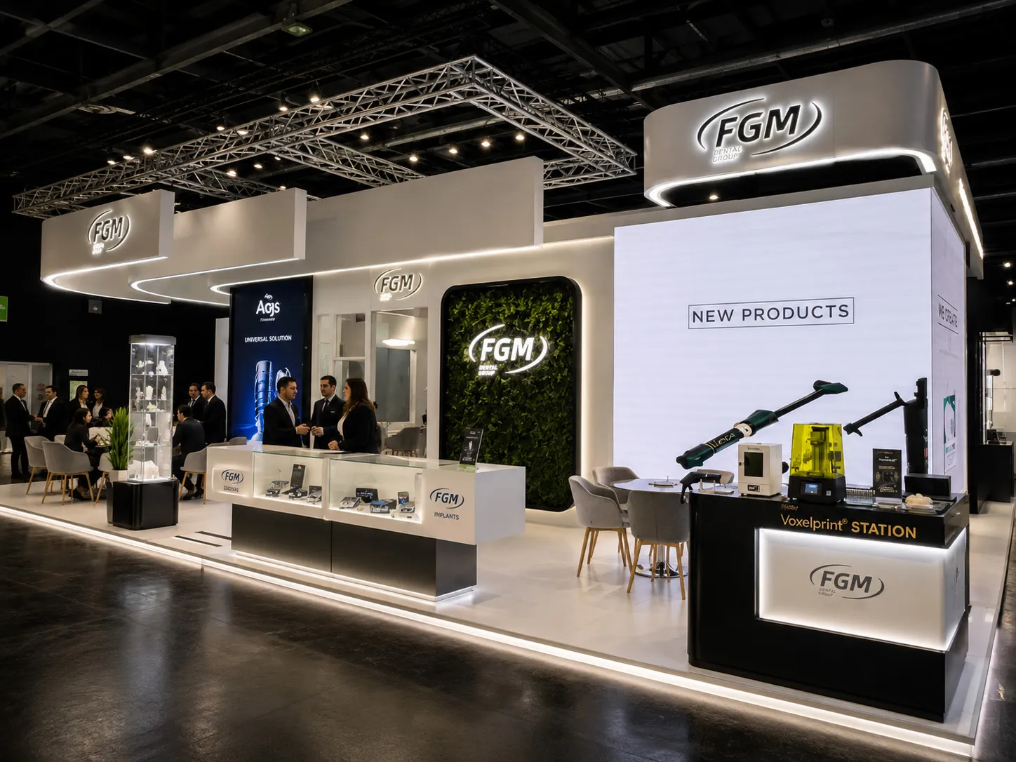 International exhibition stand by DOT Exhibits
