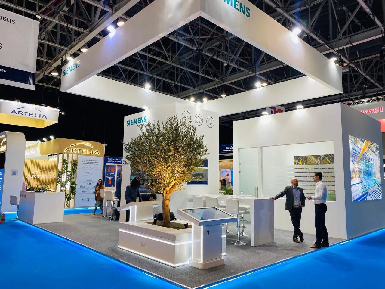 International exhibition stand by DOT Exhibits