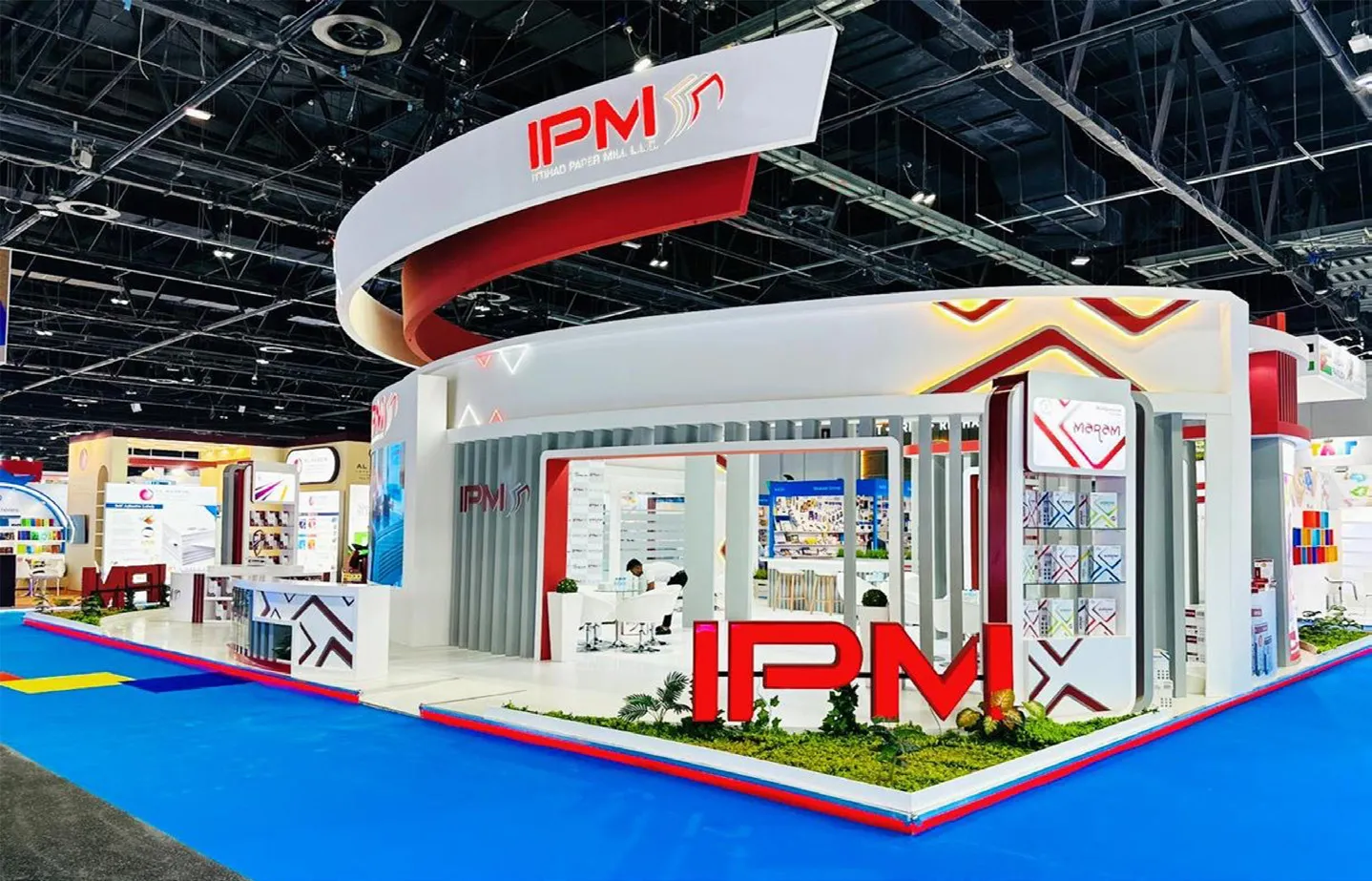 Paper & Tissue exhibition stand by DOT Exhibits