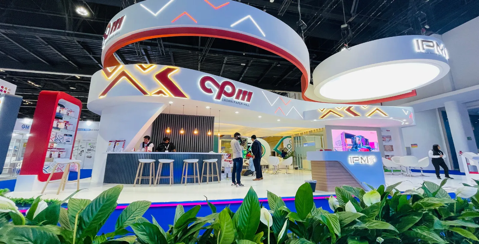Paper & Tissue exhibition stand by DOT Exhibits