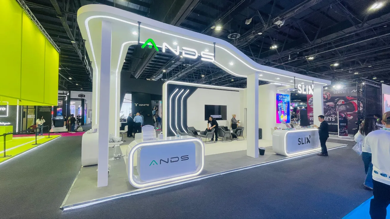 Vape & Tobacco exhibition stand by DOT Exhibits